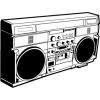 Radio Cassette - Ilustracje - 