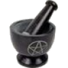 mortar and pestle - Rekwizyty - 