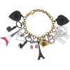 multicoloured souvenir charm bracelet - Bracelets - 