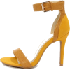 mustard shoes - Sandały - 
