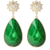 Earrings Green - Серьги - 