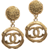 Earrings Gold - Uhani - 