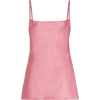 nanushka-pink-neza-satin-camisole - Koszulki - krótkie - 