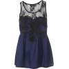 Lace Applique Empire Top - ワンピース・ドレス - 