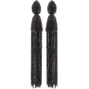 Naušnice Earrings Black - Orecchine - 