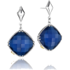 Naušnice Earrings Blue - Kolczyki - 