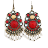 naušnice Earrings Red - Серьги - 