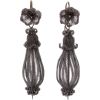 Naušnice Earrings Silver - Uhani - 