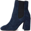 navy bootie - Сопоги - 