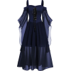 navy dress - sukienki - 