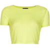 neon crop top - Camisas sin mangas - 