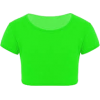 neon top green - 半袖衫/女式衬衫 - $8.00  ~ ¥53.60