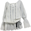 DRWCYS(ドロシーズ)コットン配色ブラウス(～4月下旬) - Long sleeves shirts - ¥11,550  ~ £77.99