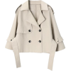 neutral short coat jacket - ベルト - 