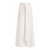 nevenka In The Middle Belted Pleated Lin - Calças capri - 