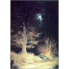 night moon tree photo - Uncategorized - 