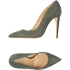 olive green pump - Klassische Schuhe - 