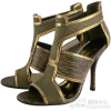 olive green pumps - Sandals - 