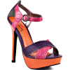 orange purple - Sandals - 