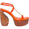 orange Cult Gaia platform - 厚底鞋 - 