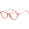 orange eyeglasses - 度付きメガネ - 