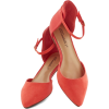 orange flats - Ballerina Schuhe - 