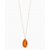 orange necklace - Necklaces - 