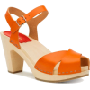 orange sandals - Sandalias - 