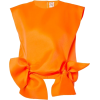 orange top - Koszule - krótkie - 