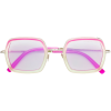 oversized square shaped sunglasses - Sončna očala - 
