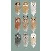 owl art - Иллюстрации - 