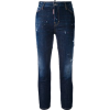 paint splatter Londean jeans - Spodnie Capri - 