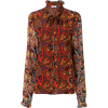 paisley print shirt - 长袖衫/女式衬衫 - 
