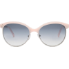 pale pink sunglasses - Óculos de sol - 