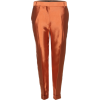 Pants Orange - Hose - lang - 