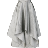 paper glitter layered skirt - Faldas - 