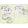 passport stamps - Przedmioty - 