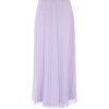 pastel purple midi skirt - Saias - 