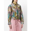 patchwork design zip-front jacket - Jaquetas e casacos - 