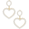 pearl earrings - Aretes - 