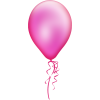pink balloon - Przedmioty - 