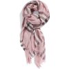 pink burberry plaid scarf - Cachecol - 