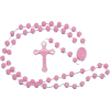 pink rosary  - Items - 