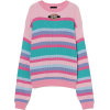 Pink Sweater Candystripper.jp - Pullovers - 