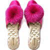 pink,7409 - Flats - 