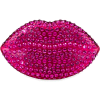pink Aquazzura kiss lip bag - バッグ クラッチバッグ - 