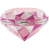 pink Judith Leiber diamond bag - Bolsas com uma fivela - 