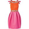 pink and orange dress - Kleider - 