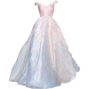 pink blue Renaissance Medieval Dress - ワンピース・ドレス - 