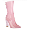 pink boots - Buty wysokie - 